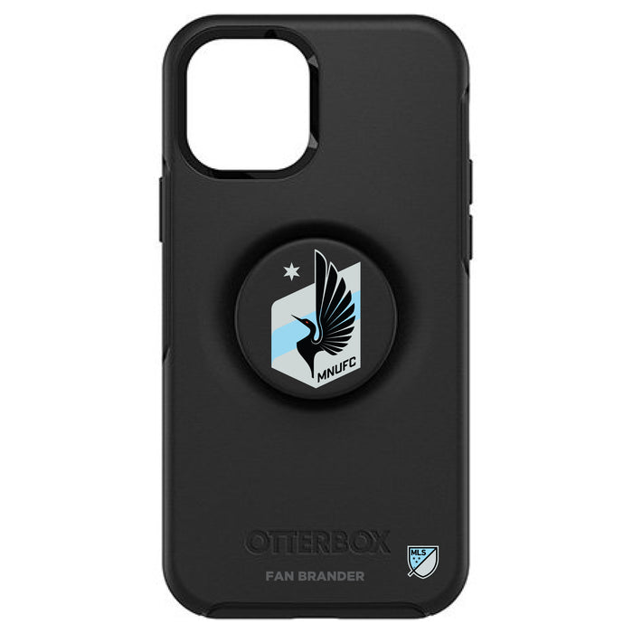 OtterBox Otter + Pop symmetry Phone case with Minnesota United FC Primary Logo