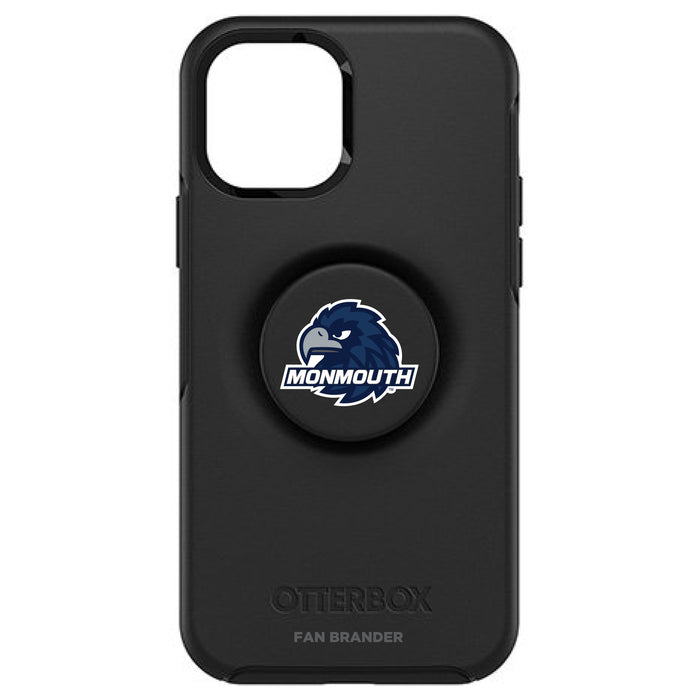 OtterBox Otter + Pop symmetry Phone case with Monmouth Hawks Primary Logo