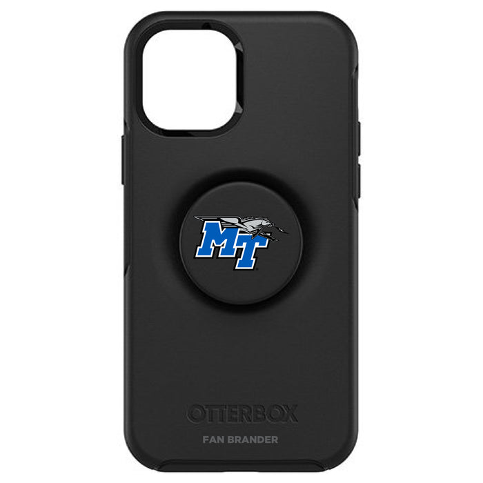 OtterBox Otter + Pop symmetry Phone case with Middle Tennessee State Blue Raiders Primary Logo