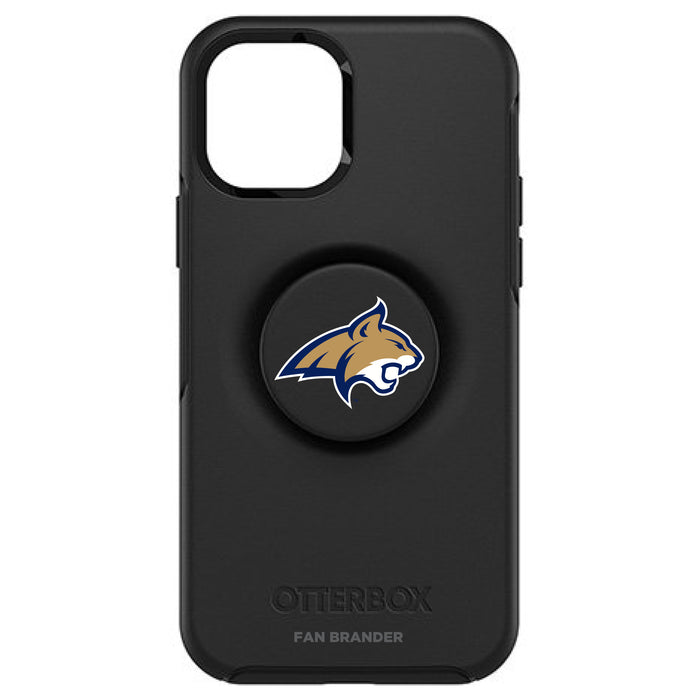 OtterBox Otter + Pop symmetry Phone case with Montana State Bobcats Primary Logo