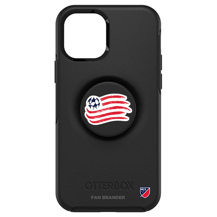 OtterBox Otter + Pop symmetry Phone case with New England Revolution Primary Logo
