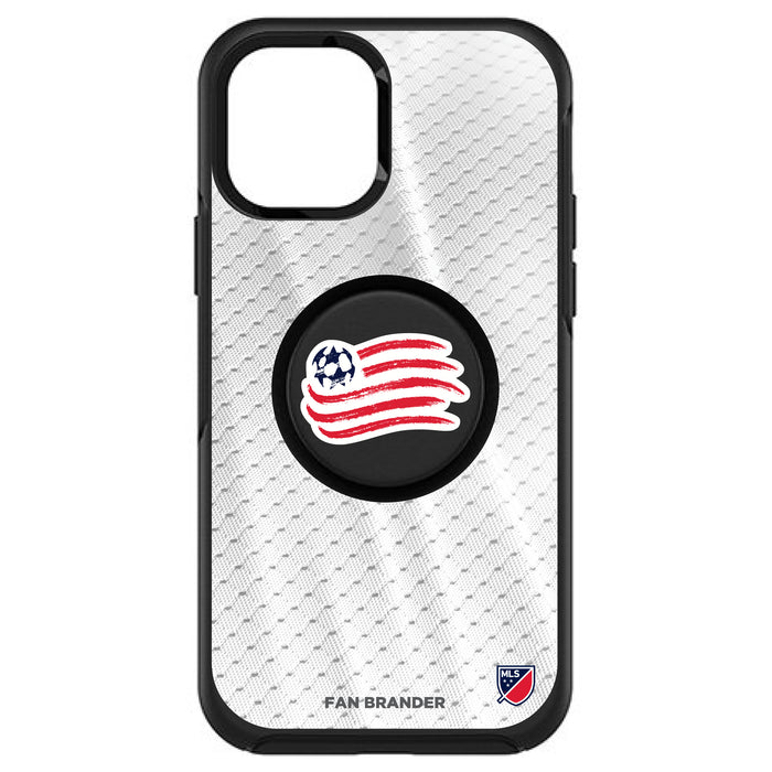 OtterBox Otter + Pop symmetry Phone case with New England Revolution Primary Logo with Jersey design
