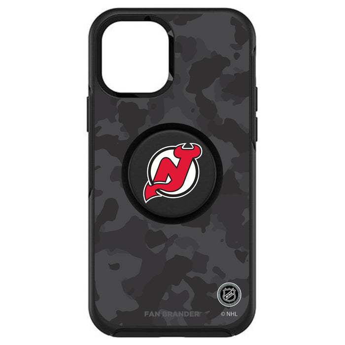 OtterBox Otter + Pop symmetry Phone case with New Jersey Devils Urban Camo design