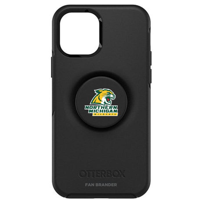 OtterBox Otter + Pop symmetry Phone case with Northern Michigan University Wildcats Primary Logo
