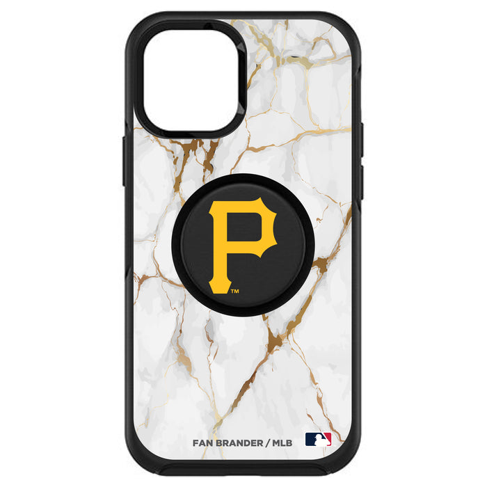 OtterBox Otter + Pop symmetry Phone case with Pittsburgh Pirates White Marble design
