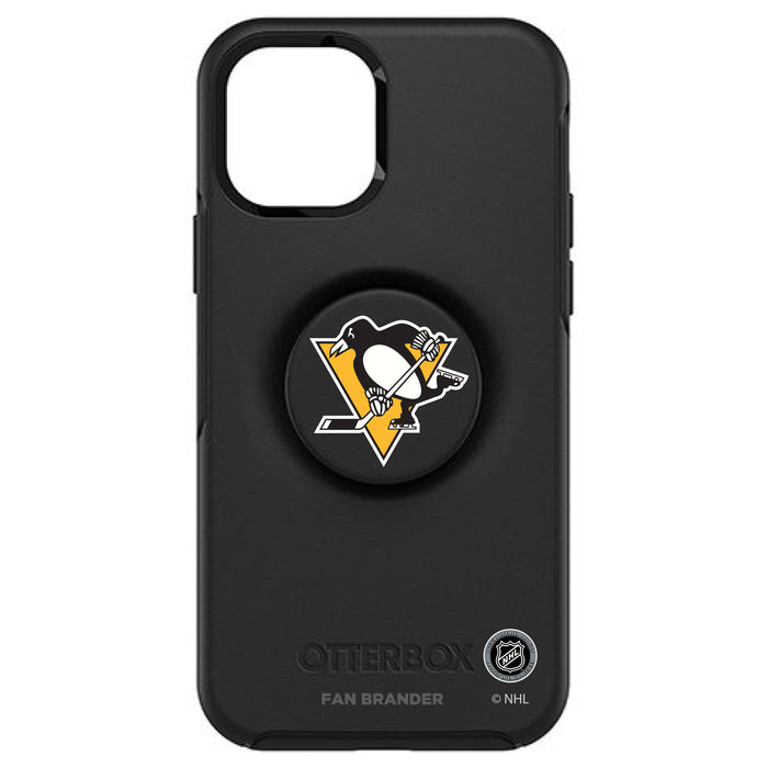 OtterBox Otter + Pop symmetry Phone case with Pittsburgh Penguins Primary Logo