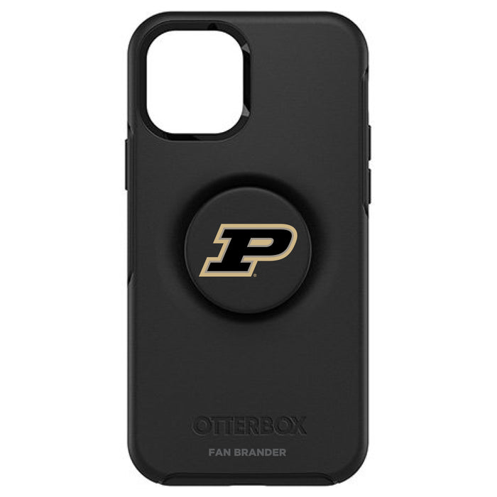 OtterBox Otter + Pop symmetry Phone case with Purdue Boilermakers Primary Logo