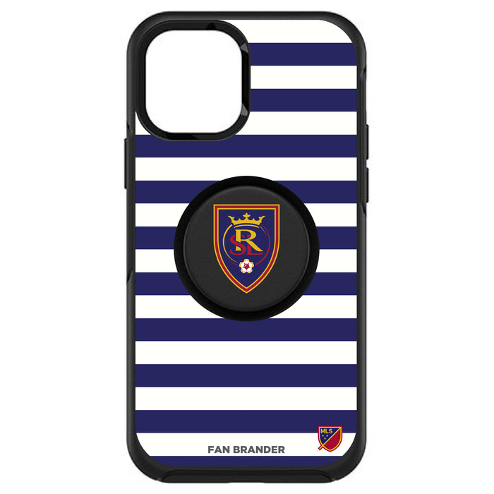 OtterBox Otter + Pop symmetry Phone case with Real Salt Lake Primary Logo with Stripes
