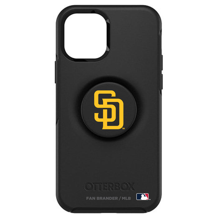 OtterBox Otter + Pop symmetry Phone case with San Diego Padres Primary Logo