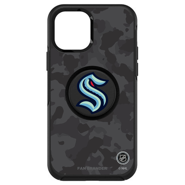 OtterBox Otter + Pop symmetry Phone case with Seattle Kraken Urban Camo design