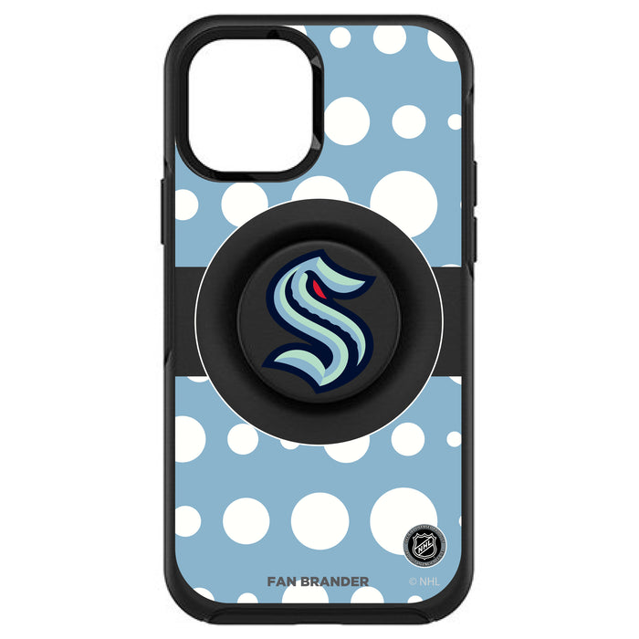 OtterBox Otter + Pop symmetry Phone case with Seattle Kraken Polka Dots design