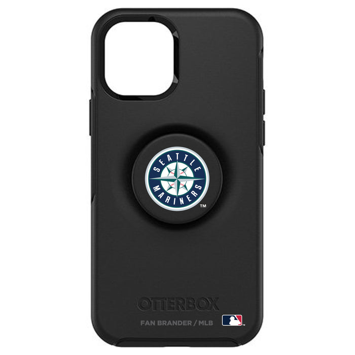 OtterBox Otter + Pop symmetry Phone case with Seattle Mariners Primary Logo