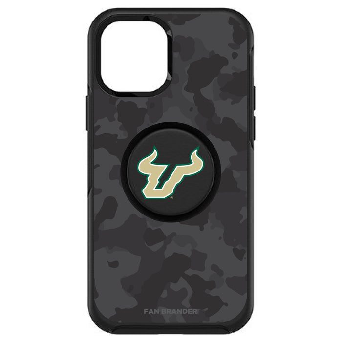 OtterBox Otter + Pop symmetry Phone case with South Florida Bulls Urban Camo background