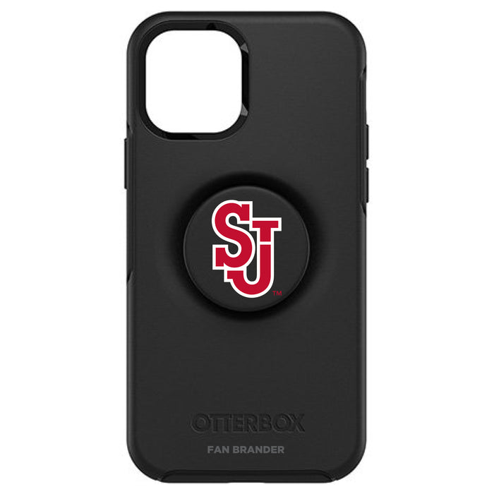 OtterBox Otter + Pop symmetry Phone case with St. John's Red Storm Primary Logo