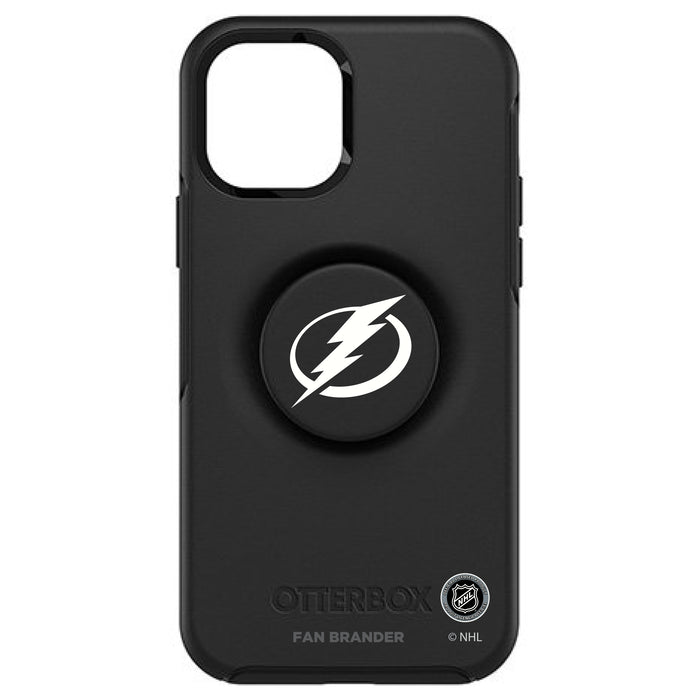 OtterBox Otter + Pop symmetry Phone case with Tampa Bay Lightning Primary Logo