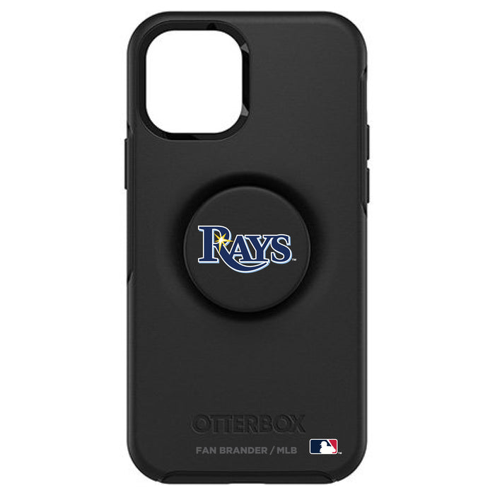 OtterBox Otter + Pop symmetry Phone case with Tampa Bay Rays Primary Logo