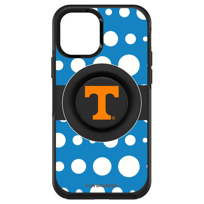 OtterBox Otter + Pop symmetry Phone case with Tennessee Vols Polka Dots design