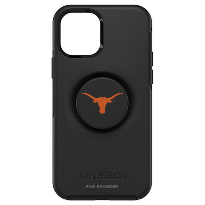 OtterBox Otter + Pop symmetry Phone case with Texas Longhorns  Primary Logo