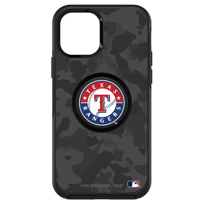 OtterBox Otter + Pop symmetry Phone case with Texas Rangers Urban Camo background