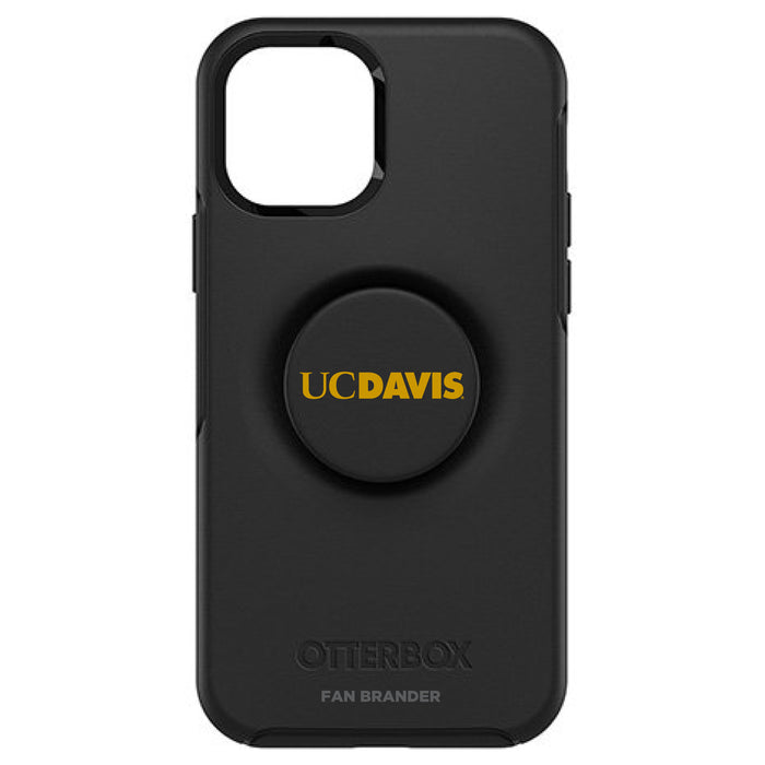OtterBox Otter + Pop symmetry Phone case with UC Davis Aggies Primary Logo