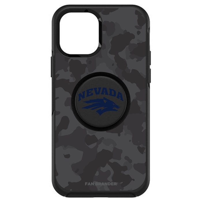 OtterBox Otter + Pop symmetry Phone case with Nevada Wolf Pack Urban Camo background