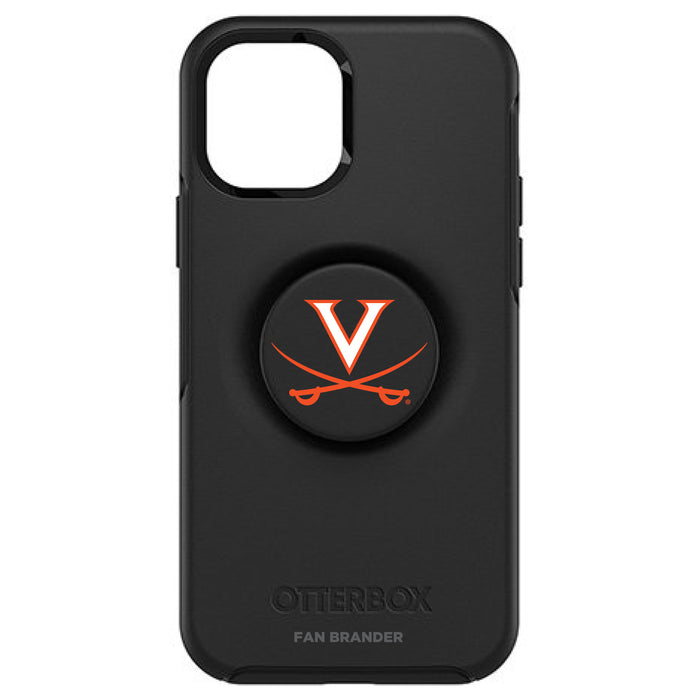 OtterBox Otter + Pop symmetry Phone case with Virginia Cavaliers Primary Logo