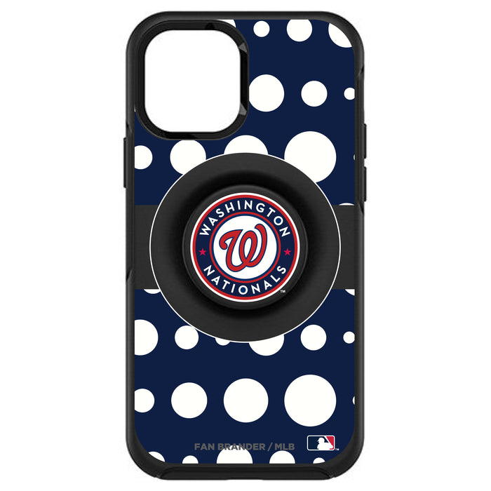 OtterBox Otter + Pop symmetry Phone case with Washington Nationals Polka Dots design