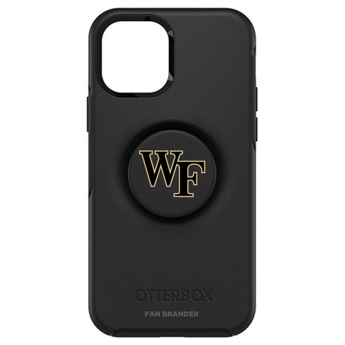 OtterBox Otter + Pop symmetry Phone case with Wake Forest Demon Deacons Primary Logo