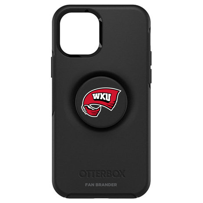 OtterBox Otter + Pop symmetry Phone case with Western Kentucky Hilltoppers Primary Logo