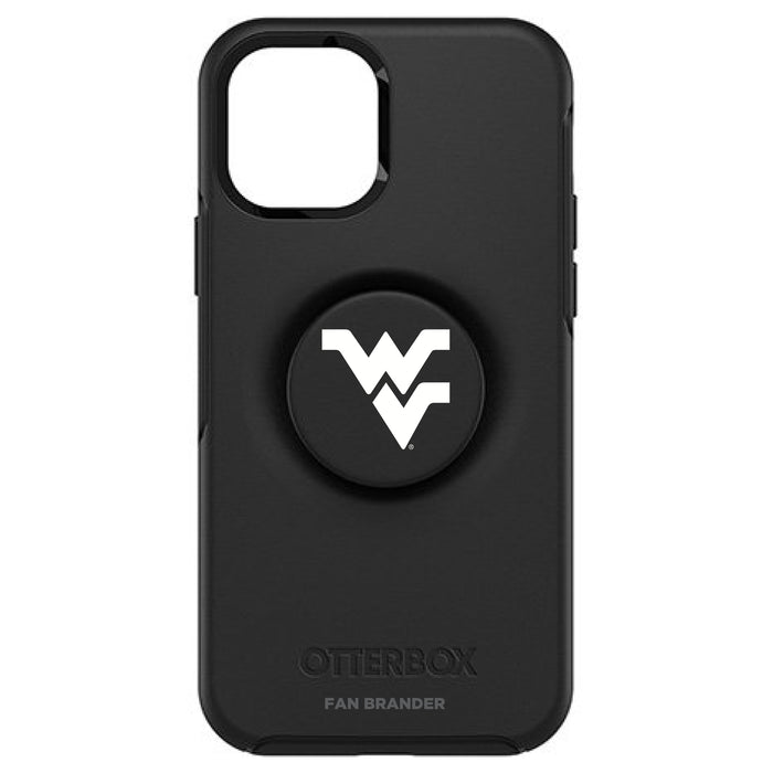 OtterBox Otter + Pop symmetry Phone case with West Virginia Mountaineers Primary Logo