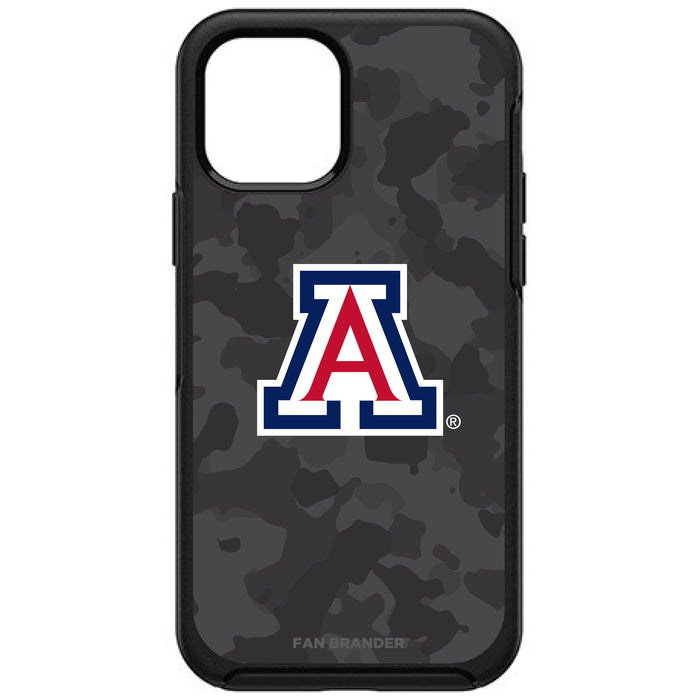 OtterBox Black Phone case with Arizona Wildcats Urban Camo Background