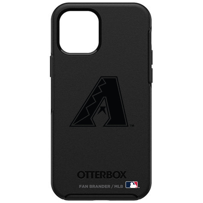 OtterBox Black Phone case with Arizona Diamondbacks Primary Logo in Black
