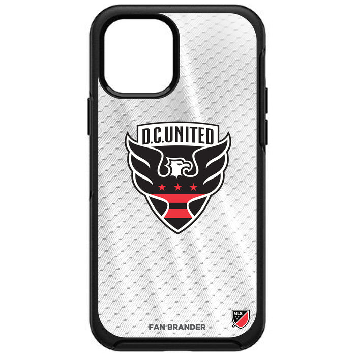 OtterBox Black Phone case with D.C. United Primary Logo on Jersey Design