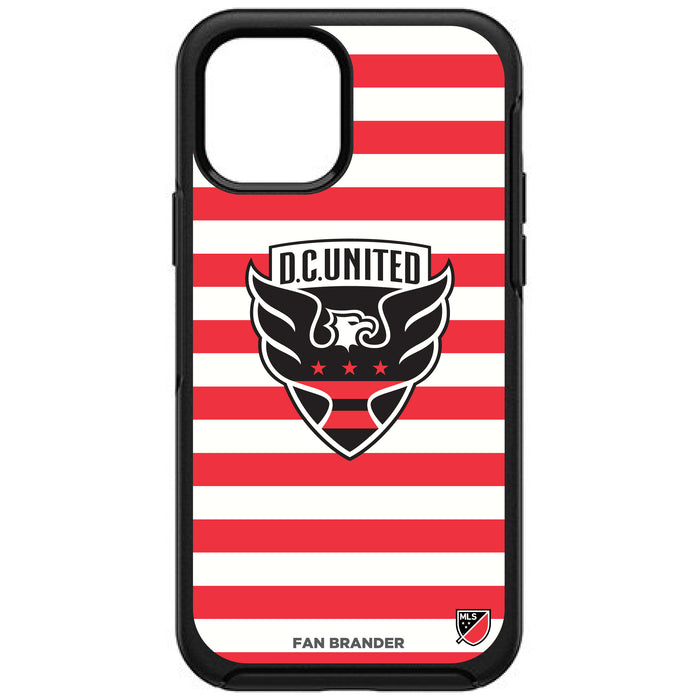OtterBox Black Phone case with D.C. United Stripes