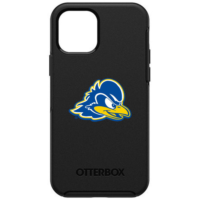 OtterBox Black Phone case with Delaware Fightin' Blue Hens Primary Logo