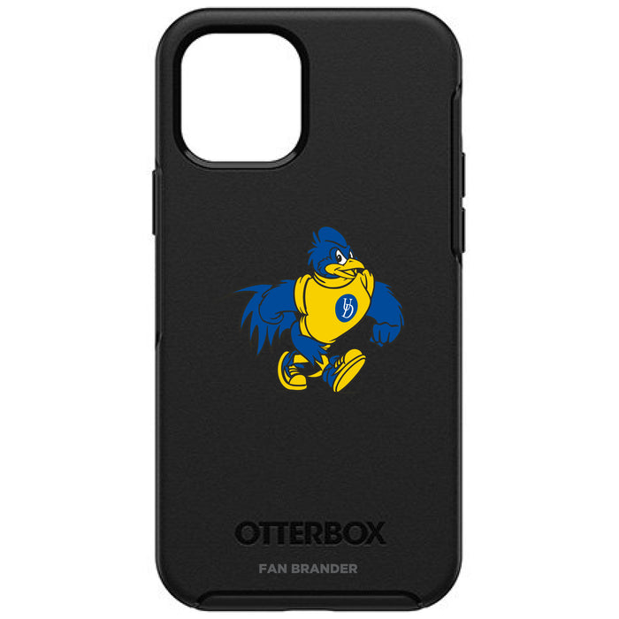 OtterBox Black Phone case with Delaware Fightin' Blue Hens Secondary Logo