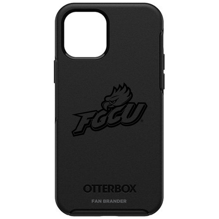 OtterBox Black Phone case with Florida Gulf Coast Eagles Primary Logo in Black