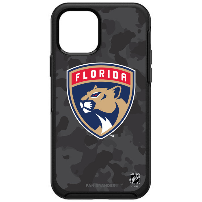 OtterBox Black Phone case with Florida Panthers Urban Camo design