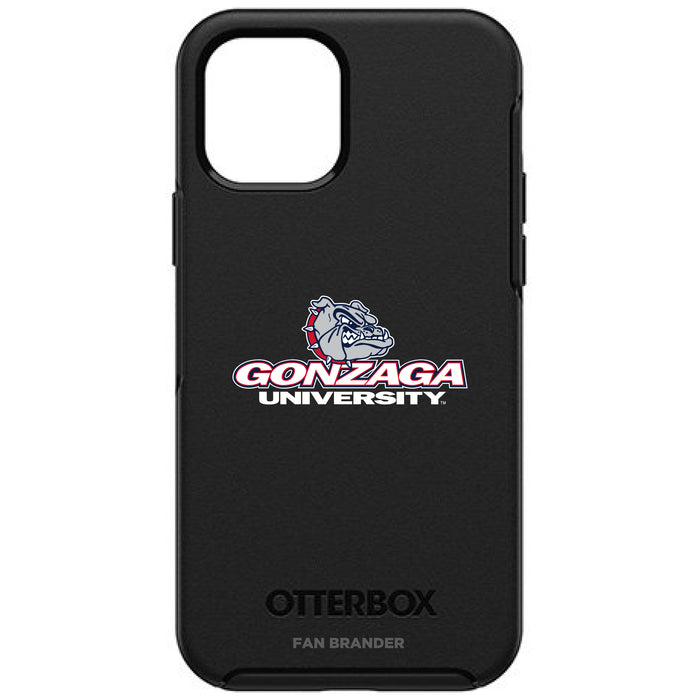 OtterBox Black Phone case with Gonzaga Bulldogs Primary Logo