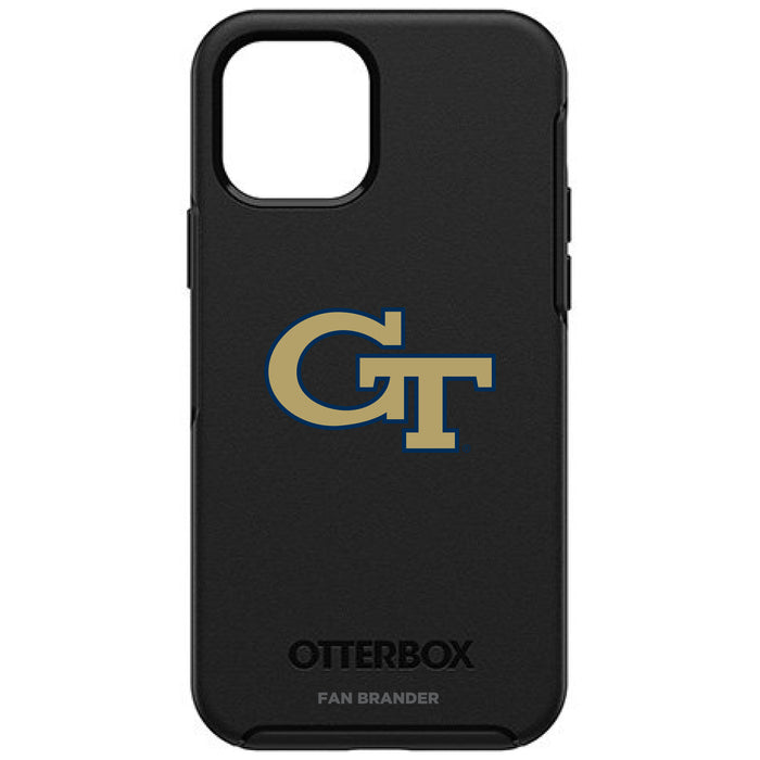 OtterBox Black Phone case with Georgia Tech Yellow Jackets Primary Logo