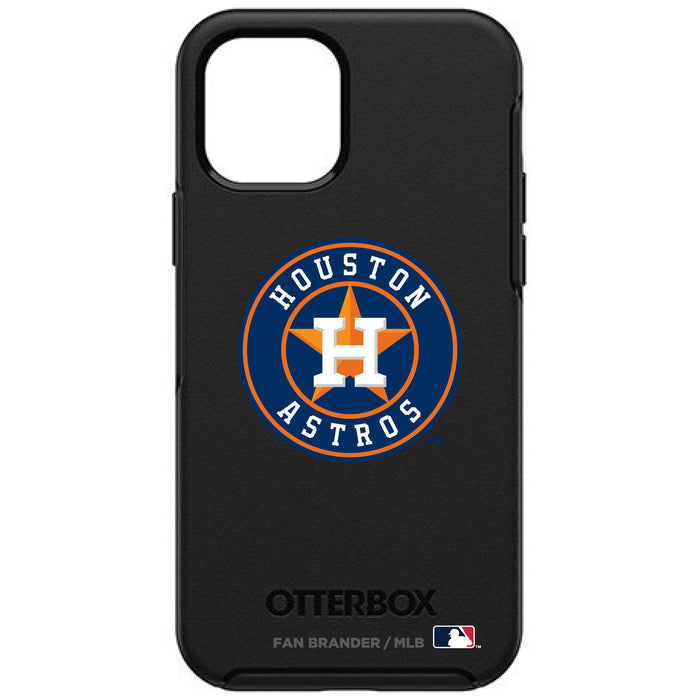 OtterBox Black Phone case with Houston Astros Secondary Logo