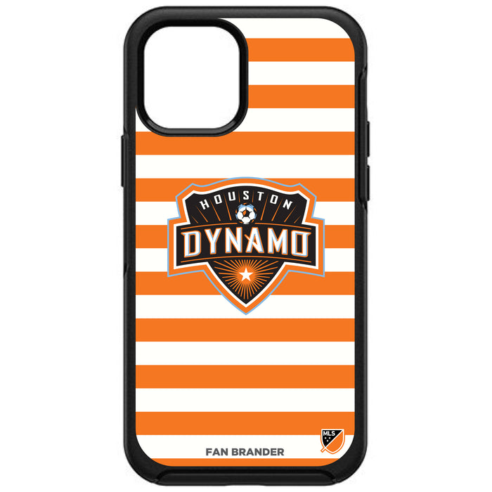 OtterBox Black Phone case with Houston Dynamo Stripes