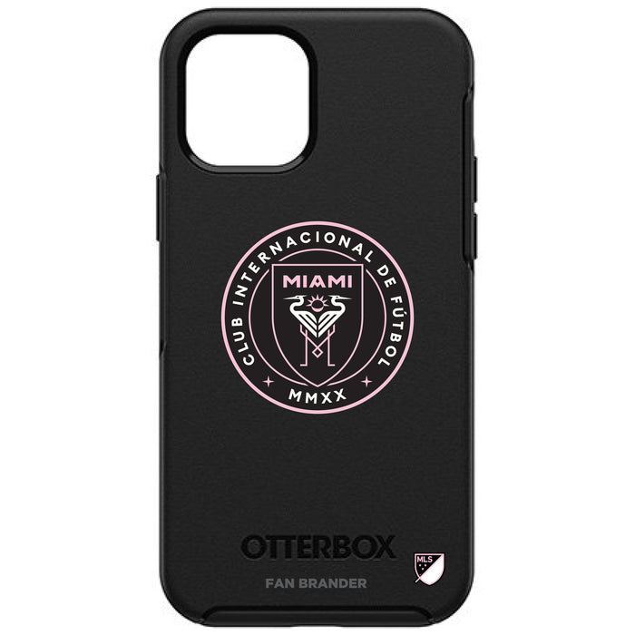 OtterBox Black Phone case with Inter Miami CF Primary Logo