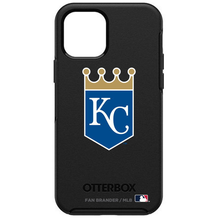 OtterBox Black Phone case with Kansas City Royals Secondary Logo