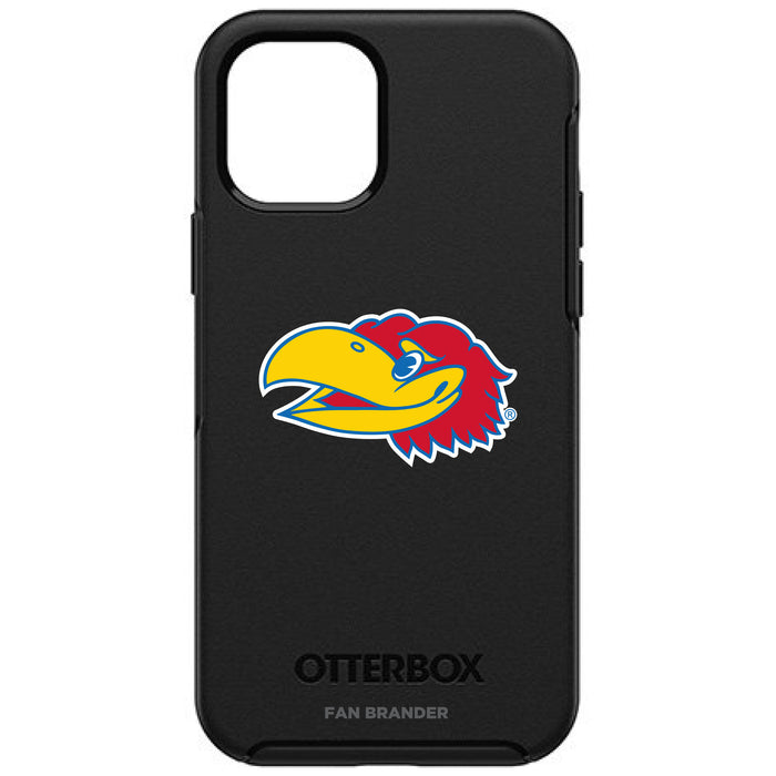 OtterBox Black Phone case with Kansas Jayhawks Secondary Logo