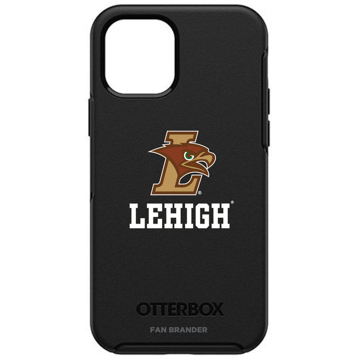 OtterBox Black Phone case with Lehigh Mountain Hawks Primary Logo