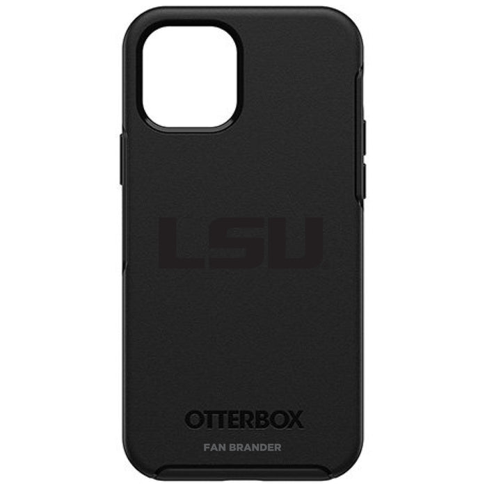 OtterBox Black Phone case with LSU Tigers Primary Logo in Black
