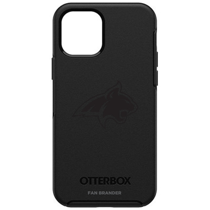 OtterBox Black Phone case with Montana State Bobcats Primary Logo in Black