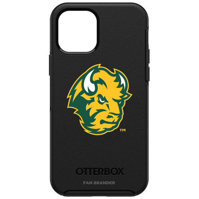 OtterBox Black Phone case with North Dakota State Bison Secondary Logo