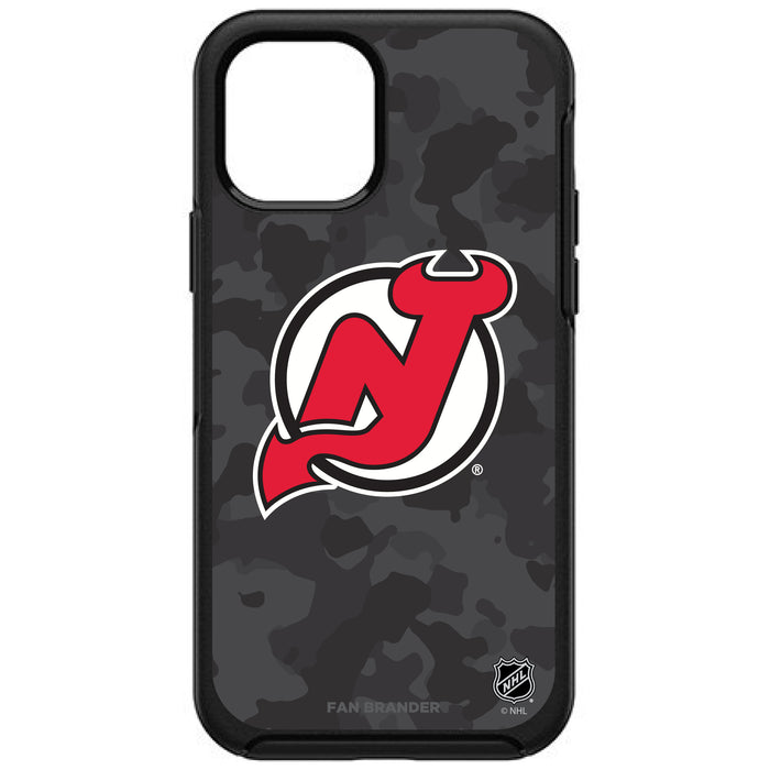 OtterBox Black Phone case with New Jersey Devils Urban Camo design